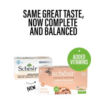 SCHESIR Tuna with salmon in jelly - wet cat food - 6x50g SCHESIR Tuna with salmon in jelly - wet cat food - 6x50g
