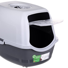 DIAMENTIQ BAYA light grey / dark grey - cat litter box - 55,5 x 40 x 38,7 cm DIAMENTIQ BAYA light grey / dark grey - cat litter box - 55,5 x 40 x 38,7 cm