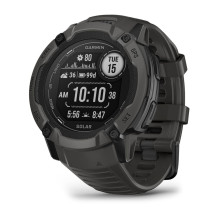 „Garmin Instinct 2X Solar“ 2,79 cm (1,1 colio) MIP 50 mm skaitmeninis 176 x 176 pikselių lietimui jautrus ekranas grafit