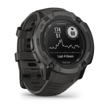„Garmin Instinct 2X Solar“ 2,79 cm (1,1 colio) MIP 50 mm skaitmeninis 176 x 176 pikselių lietimui jautrus ekranas grafit