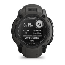 „Garmin Instinct 2X Solar“ 2,79 cm (1,1 colio) MIP 50 mm skaitmeninis 176 x 176 pikselių lietimui jautrus ekranas grafit