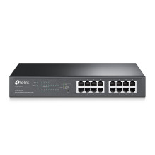 TP-Link 16 prievadų gigabito „Easy Smart“ komutatorius su 8 prievadų „PoE+“