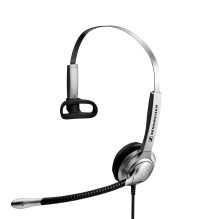 „Sennheiser SH 335“ ausinės su laidiniu galvos lankeliu, juodos, sidabrinės