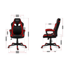 Huzaro FORCE 2.5 Red Mesh gaming chair Huzaro FORCE 2.5 Red Mesh gaming chair