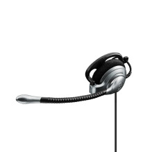 „Sennheiser SH 335“ ausinės su laidiniu galvos lankeliu, juodos, sidabrinės