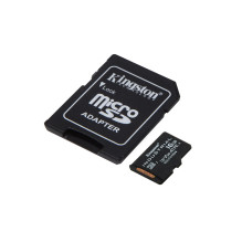 „Kingston Technology“ 16 GB microSDHC Industrial C10 A1 pSLC kortelė + SD adapteris
