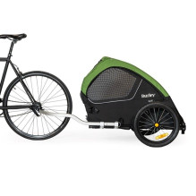 Burley Tail Wagon Dog Carrier Black, Green Burley Tail Wagon Dog Carrier Black, Green