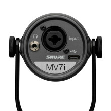 „Shure MV7I“ – išmanusis mikrofonas ir sąsaja