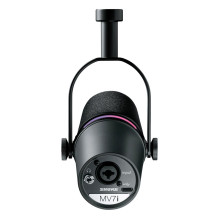 „Shure MV7I“ – išmanusis mikrofonas ir sąsaja