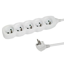 Esperanza ELK207W power extension 1.5 m 5 AC outlet(s) Indoor White Esperanza ELK207W power extension 1.5 m 5 AC outlet(s) Indoor White