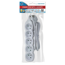 Esperanza ELK207W power extension 1.5 m 5 AC outlet(s) Indoor White Esperanza ELK207W power extension 1.5 m 5 AC outlet(s) Indoor White