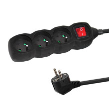 Esperanza ELK210K power extension 1.5 m 3 AC outlet(s) Indoor Black Esperanza ELK210K power extension 1.5 m 3 AC outlet(s) Indoor Black