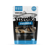 UNISZKI Džiovinti šprotai - šunų skanėstas - 40 g