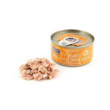 FISH4CATS tuno filė su kalmarais - šlapias kačių ėdalas - 70 g