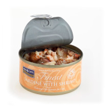 FISH4CATS Sardinės su krevetėmis - šlapias kačių ėdalas - 70 g FISH4CATS Sardinės su krevetėmis - šlapias kačių ėdalas - 70 g