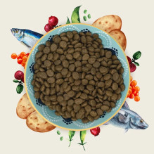 EDEN White Fish with Herring Caviar - dry cat food - 1.5 kg EDEN White Fish with Herring Caviar - dry cat food - 1.5 kg