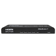 Qoltec 51798 Active HDMI Splitter 4 x HDMI 4K x 2K, 3.4Gb / s