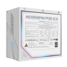 „GIGABYTE AORUS ELITE P850W ICE“ maitinimo šaltinis – PCIe 5.0, 80 PLUS Platinum, pilnai modulinis dizainas, 120 mm vent