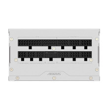 „GIGABYTE AORUS ELITE P850W ICE“ maitinimo šaltinis – PCIe 5.0, 80 PLUS Platinum, pilnai modulinis dizainas, 120 mm vent