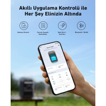 Nešiojama „Anker SOLIX C300X“ įkrovos stotelė, 7 ličio geležies fosfato (LiFePO4) akumuliatoriai, 90000 mAh