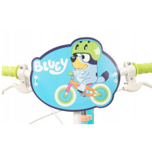 TOIMSA children's bicycle Bluey 12" Blue and lime blue