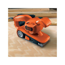 Nešiojamasis šlifuoklis „Black Decker KA86-QS“ Diržinis šlifuoklis, oranžinis
