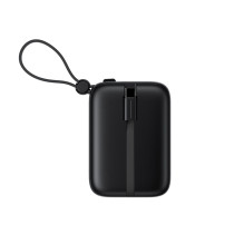 „Havit PB5215“ 10000 mAh išorinė baterija, juoda „Havit PB5215“ 10000 mAh išorinė baterija, juoda
