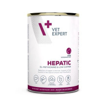 VETEXPERT veterinarinis ėdalas Hepatic Dog - šlapias šunų maistas - 400 g VETEXPERT veterinarinis ėdalas Hepatic Dog - šlapias šunų maistas - 400 g