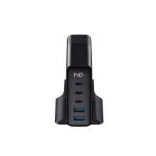 Havit UCLE004 EU - GaN five-port travel charger 140 W, black Havit UCLE004 EU - GaN five-port travel charger 140 W, black