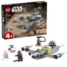 LEGO STAR WARS 75410 Mando ir Grogu N-1 žvaigždės naikintuvas