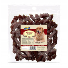 HILTON Soft sausages with beef - dog treat - 500g HILTON Soft sausages with beef - dog treat - 500g