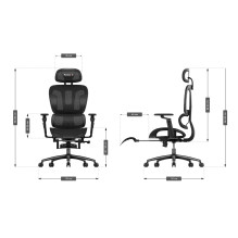 Fotel gamingowy Huzaro Combat 7.9 Czarny Fotel gamingowy Huzaro Combat 7.9 Czarny