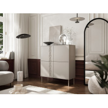 4D komoda TRESSE 100x40x110 kašmyro matinė spalva 4D komoda TRESSE 100x40x110 kašmyro matinė spalva
