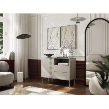 Cama 1D2S TRESSE chest of drawers 100x40x75 cashmere matt Cama 1D2S TRESSE chest of drawers 100x40x75 cashmere matt