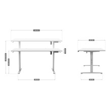 Electric desk MA-Leader 7.6 White Electric desk MA-Leader 7.6 White