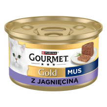PURINA Gourmet Gold Mousse su ėriena – šlapias kačių ėdalas – 85 g PURINA Gourmet Gold Mousse su ėriena – šlapias kačių ėdalas – 85 g