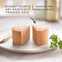 PURINA Gourmet Gold Mousse su ėriena – šlapias kačių ėdalas – 85 g PURINA Gourmet Gold Mousse su ėriena – šlapias kačių ėdalas – 85 g