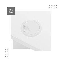 Elektrinis stalas MA-Leader 7.0 baltas Elektrinis stalas MA-Leader 7.0 baltas