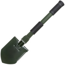 Mil-Tec Typ Mini II sulankstomas kastuvas, žalias Mil-Tec Typ Mini II sulankstomas kastuvas, žalias