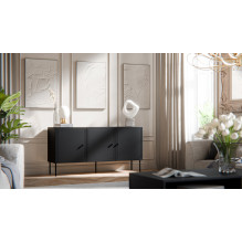 Cama 3D chest of drawers PALAZZO BIS 151x40x75 matte black