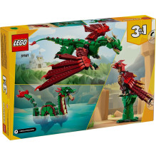 LEGO CREATOR 3 IN 1 31161 Viduramžių drakonas LEGO CREATOR 3 IN 1 31161 Viduramžių drakonas