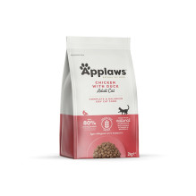 APPLAWS vištienos ir anties sausas kačių ėdalas, 2 kg