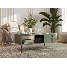 Cama TRESSE suolas / stalas 110x60x40 matinė žalia Cama TRESSE suolas / stalas 110x60x40 matinė žalia