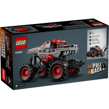 LEGO TECHNIC 42200 Monster Jam™ ThunderROARus™ su atitraukiama pavara