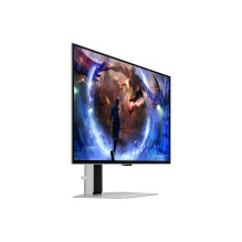 „Samsung G60SD“ kompiuterio monitorius, 68,6 cm (27 coliai), 2560 x 1440 pikselių, „Quad HD OLED“, sidabrinis