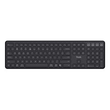 Trust Vaiya US Black USB + RF Wireless + Bluetooth klaviatūra Trust Vaiya US Black USB + RF Wireless + Bluetooth klaviatūra