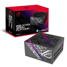 ASUS ROG STRIX-1000P-GAMING maitinimo blokas 1000 W 20+4 kontaktų ATX ATX juoda, sidabrinė