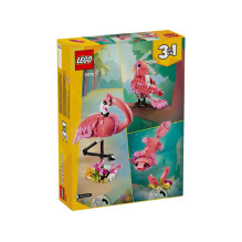 LEGO CREATOR 31170 Laukiniai gyvūnai Rožinis flamingas
