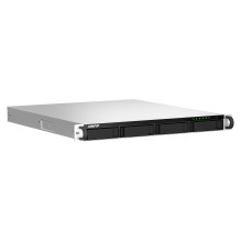 QNAP TS-464U NAS Rack (1U) Intel® Celeron® N5095 8 GB DDR4 0 TB QNAP Turbo System Aluminium, Black