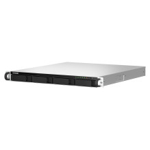 QNAP TS-464U NAS Rack (1U) Intel® Celeron® N5095 8 GB DDR4 0 TB QNAP Turbo System Aluminium, Black